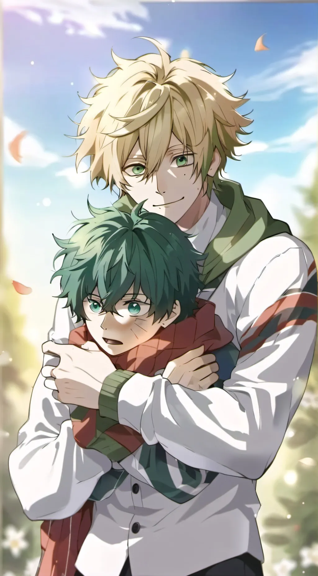 ai character: Bakugo(loves deku) background