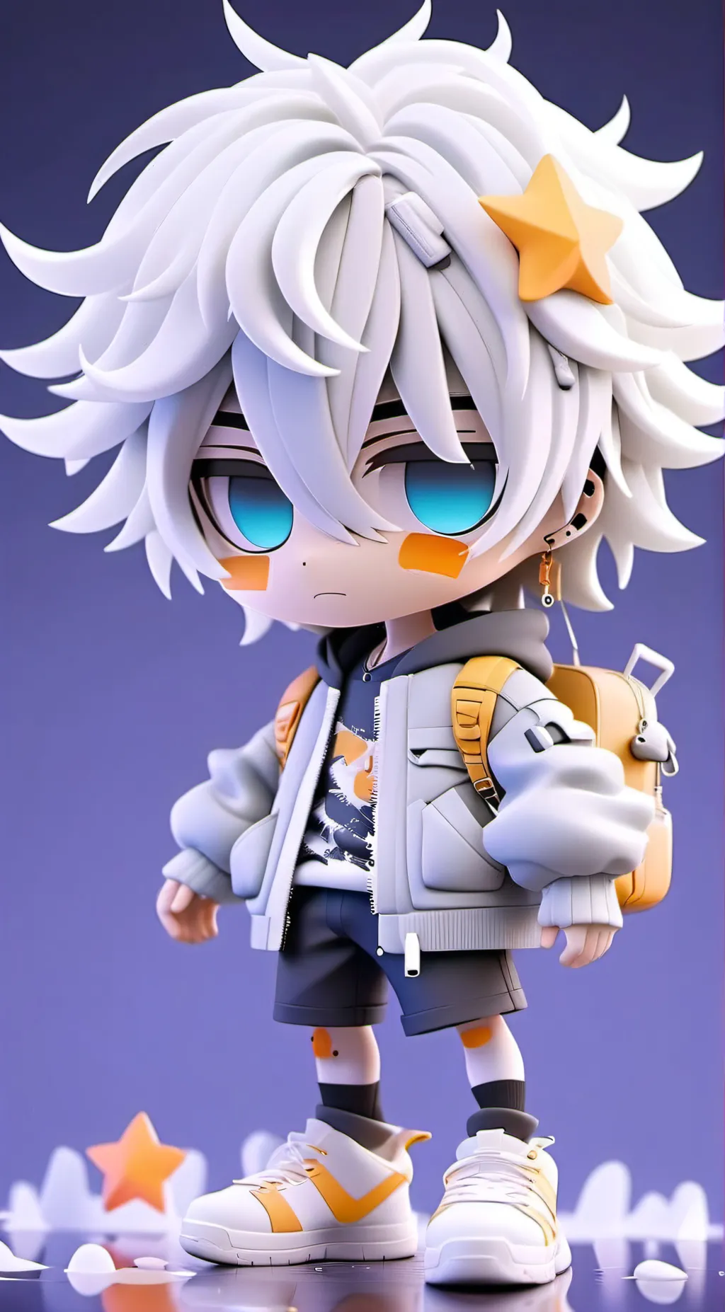 ai character: Demon slayer background