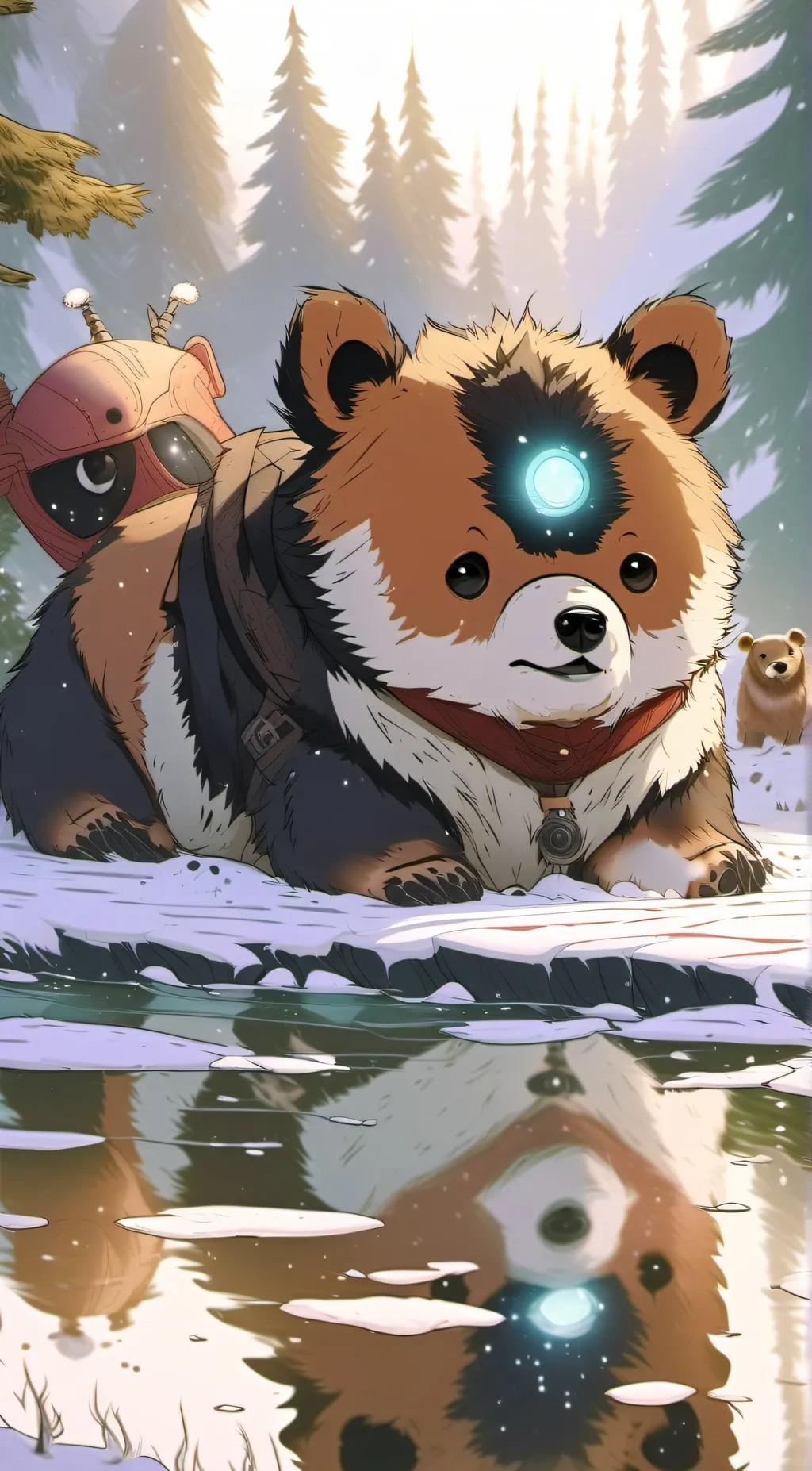 ai character: flooble background