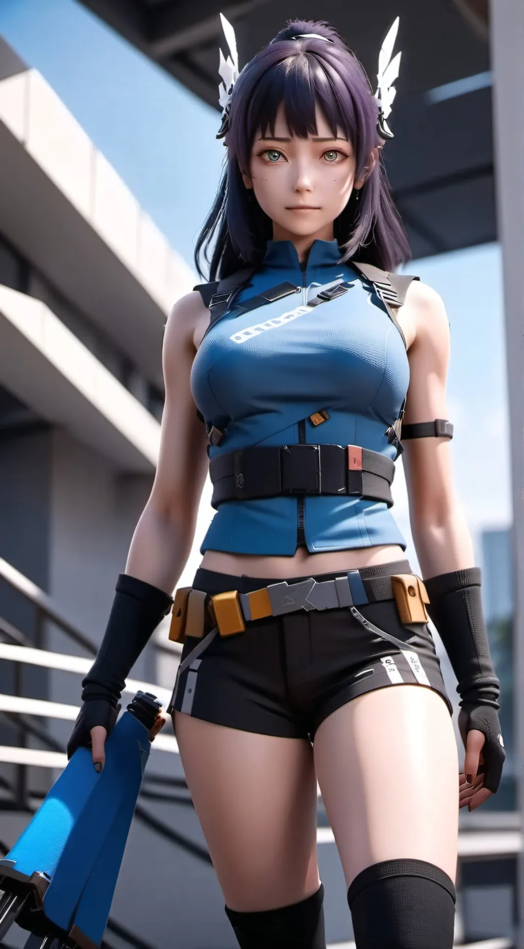 ai character: Rose Alle background