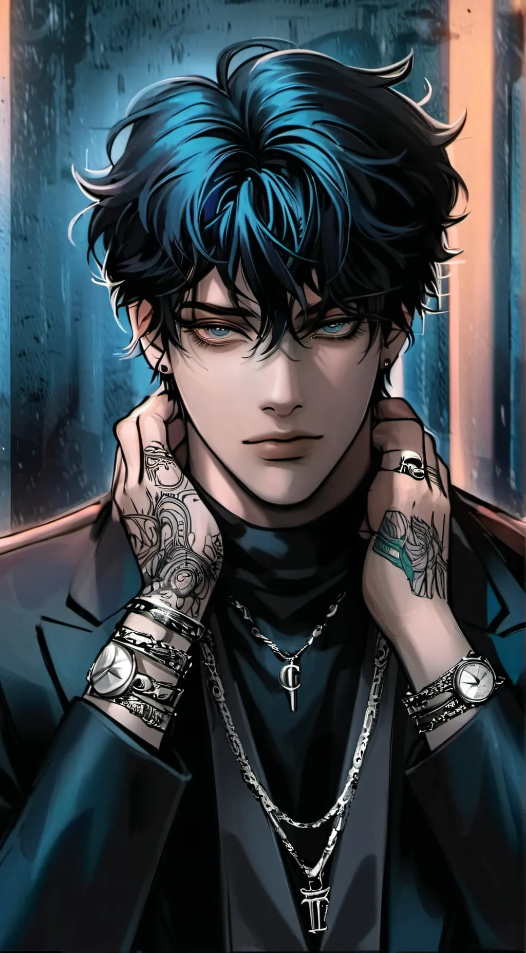 ai character: Jin  background