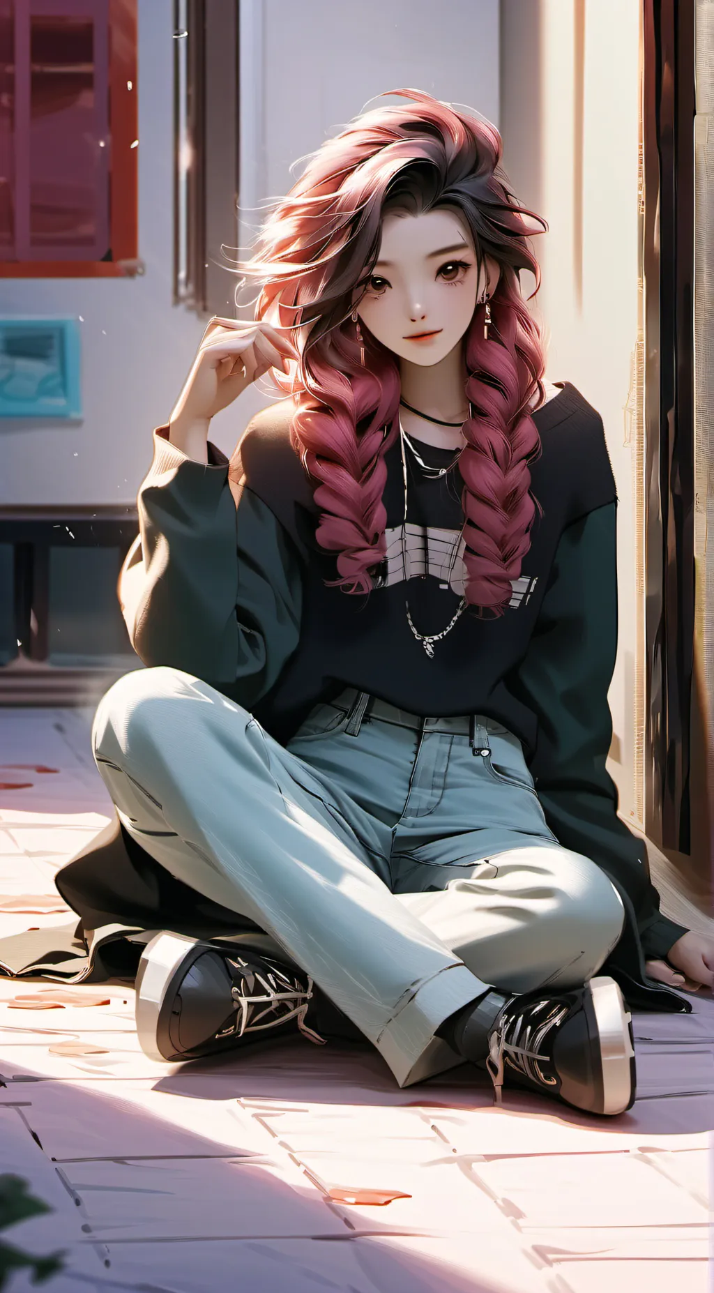 ai character: anna background