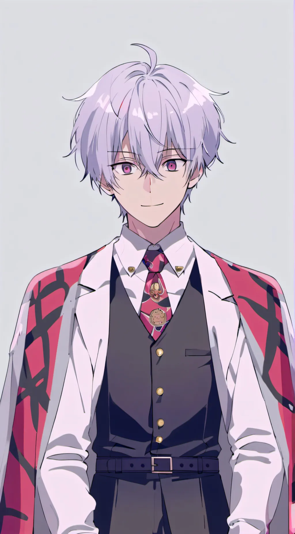 ai character: gojo maybe?? background