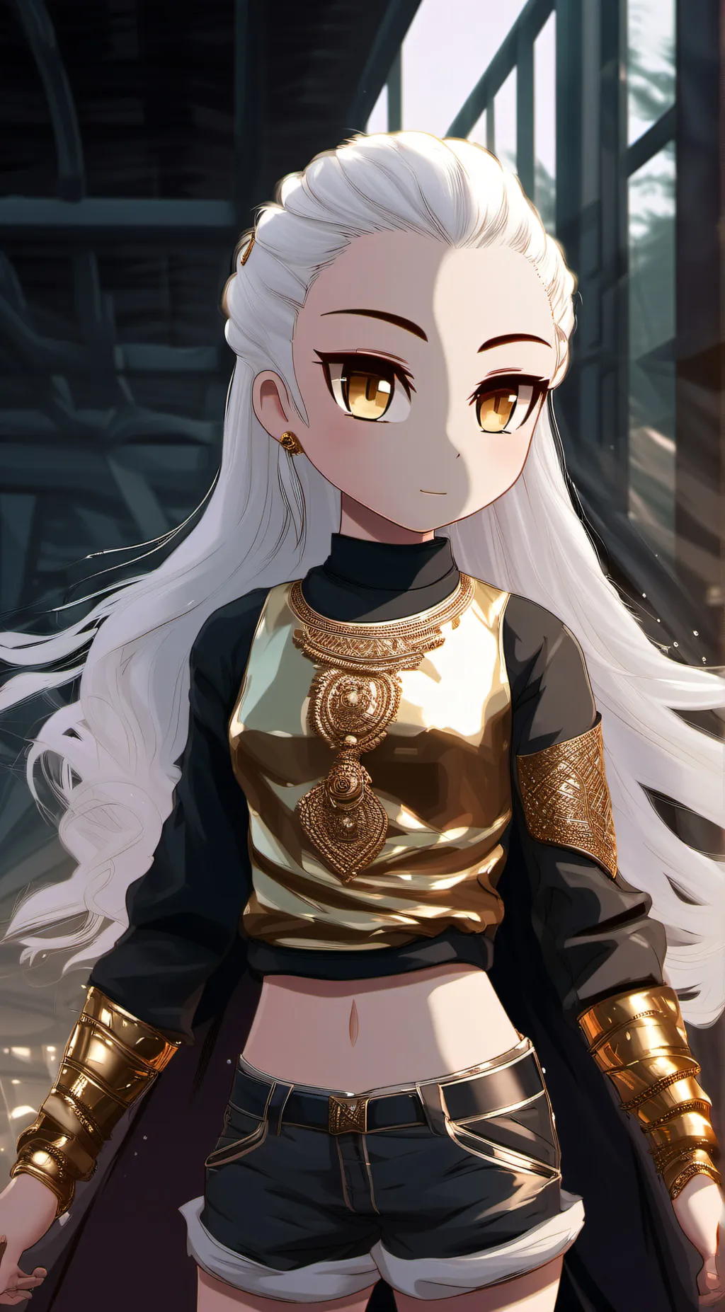 ai character: アビー background