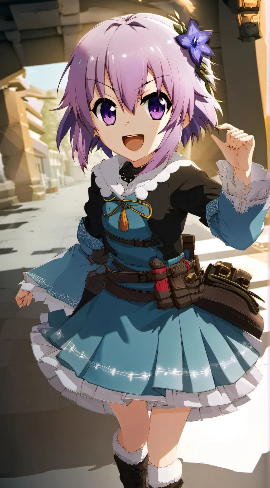 ai character: Inaya background