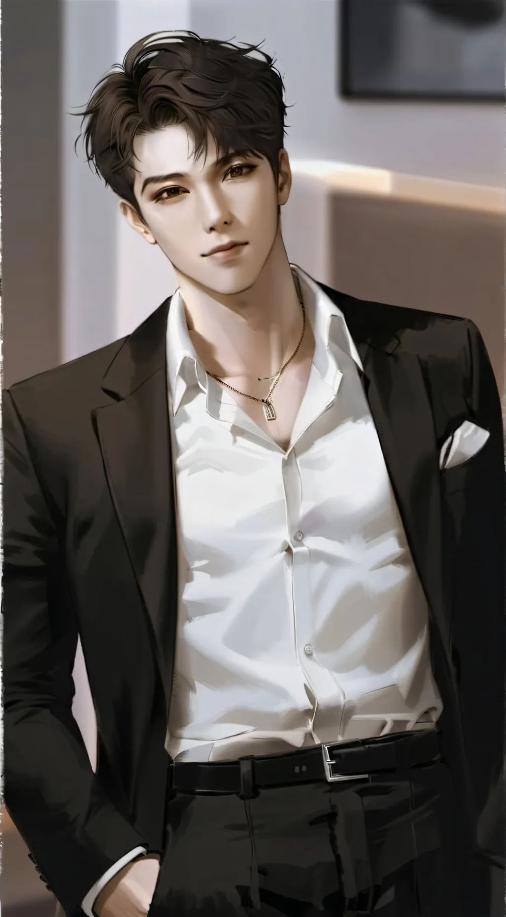 ai character: Vincent  background