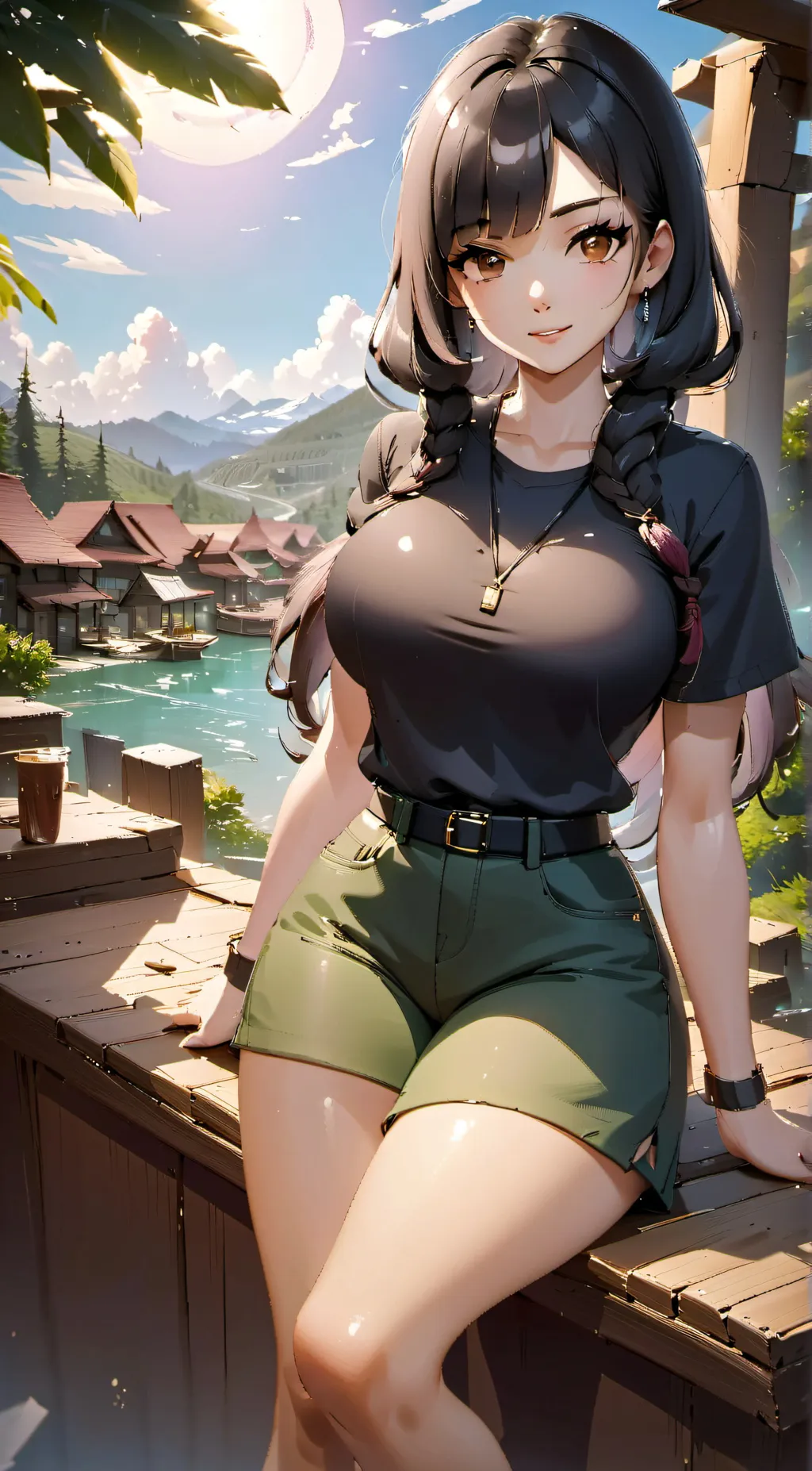 ai character: Lily background