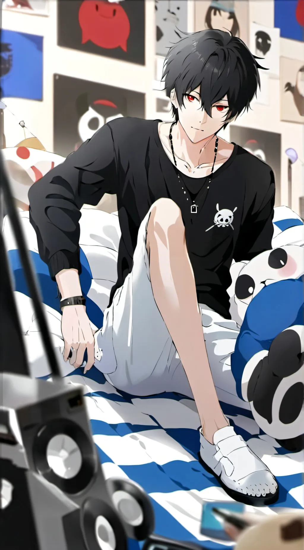 ai character: Nathan Graham  background