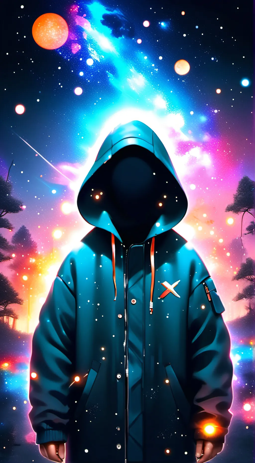 ai character: Gallery background