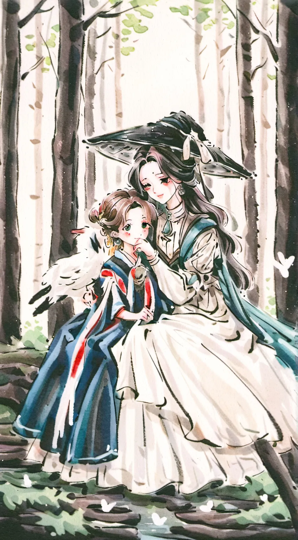 ai character: Demon Slayer(DS) background