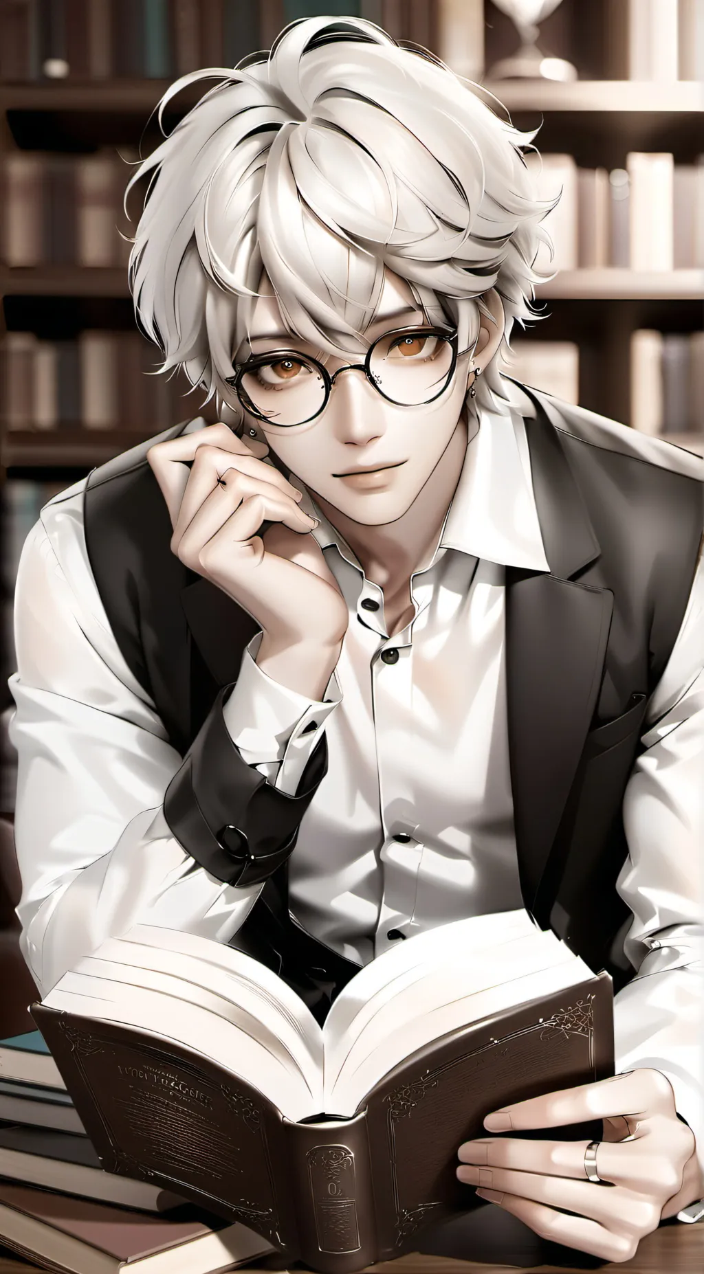 ai character: Jacob  background