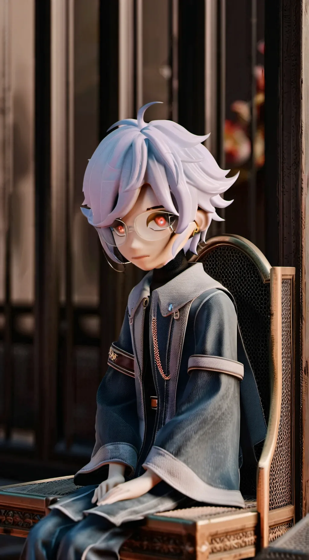 ai character: Servi background