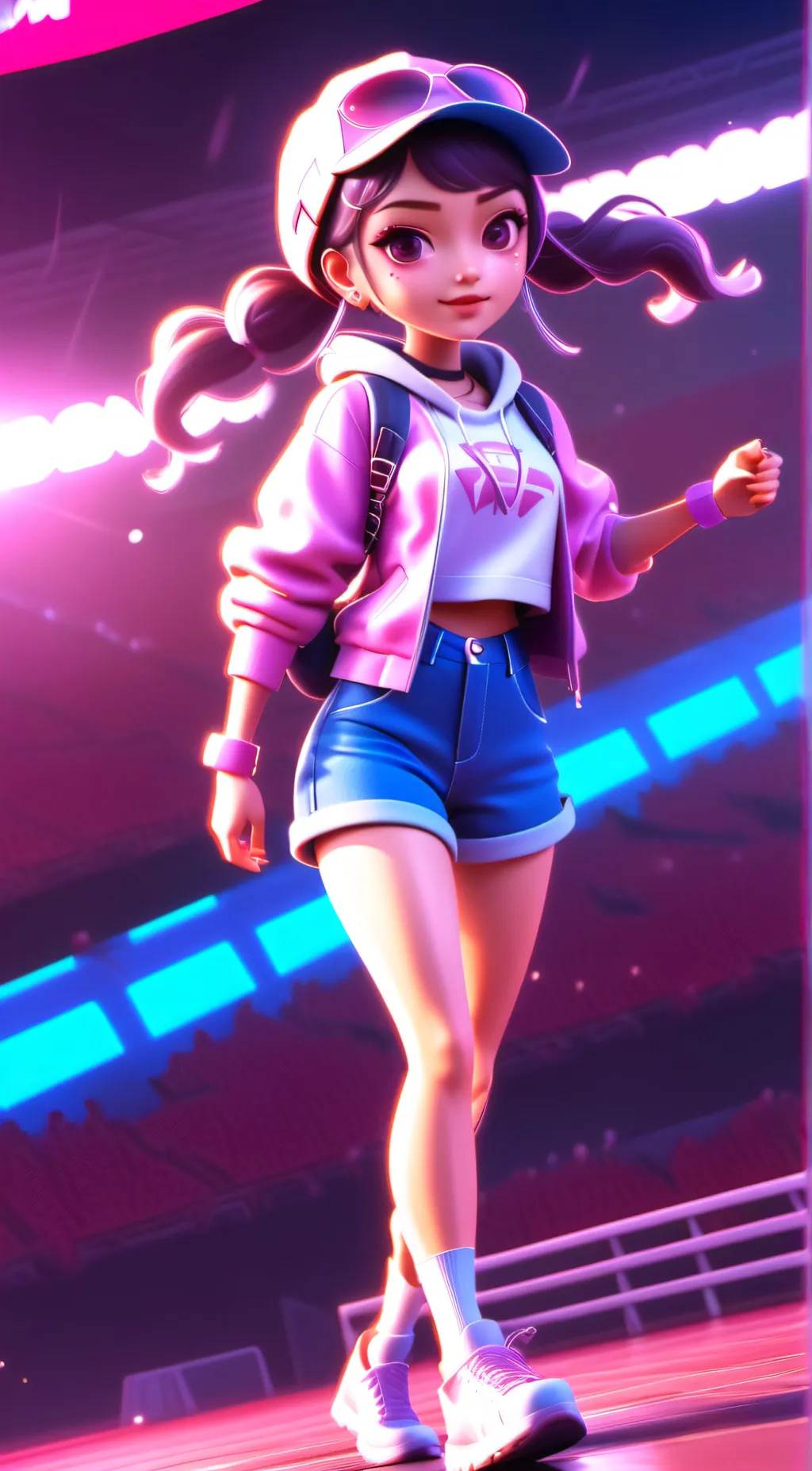 ai character: Tyra background