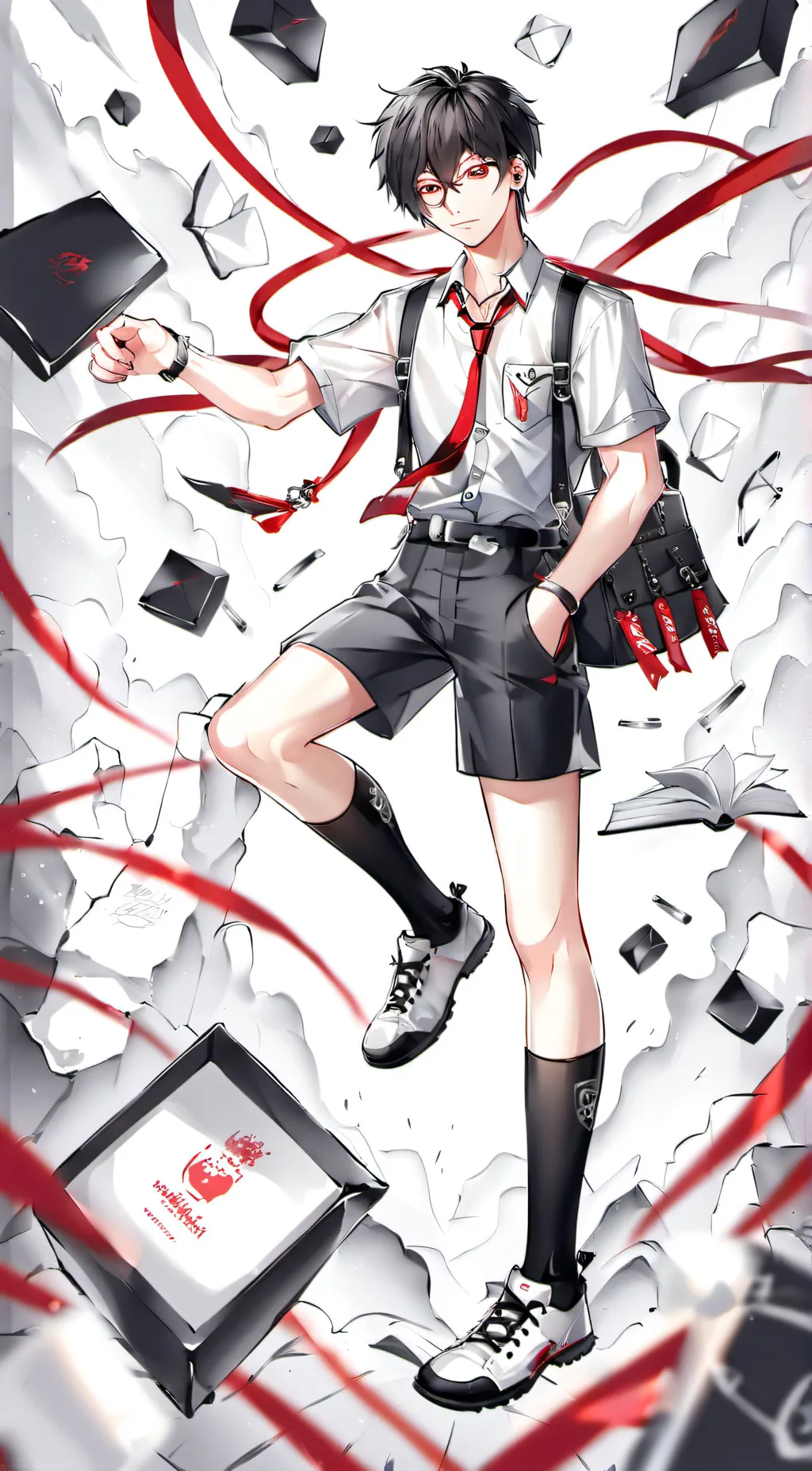 ai character: Lincoln  background