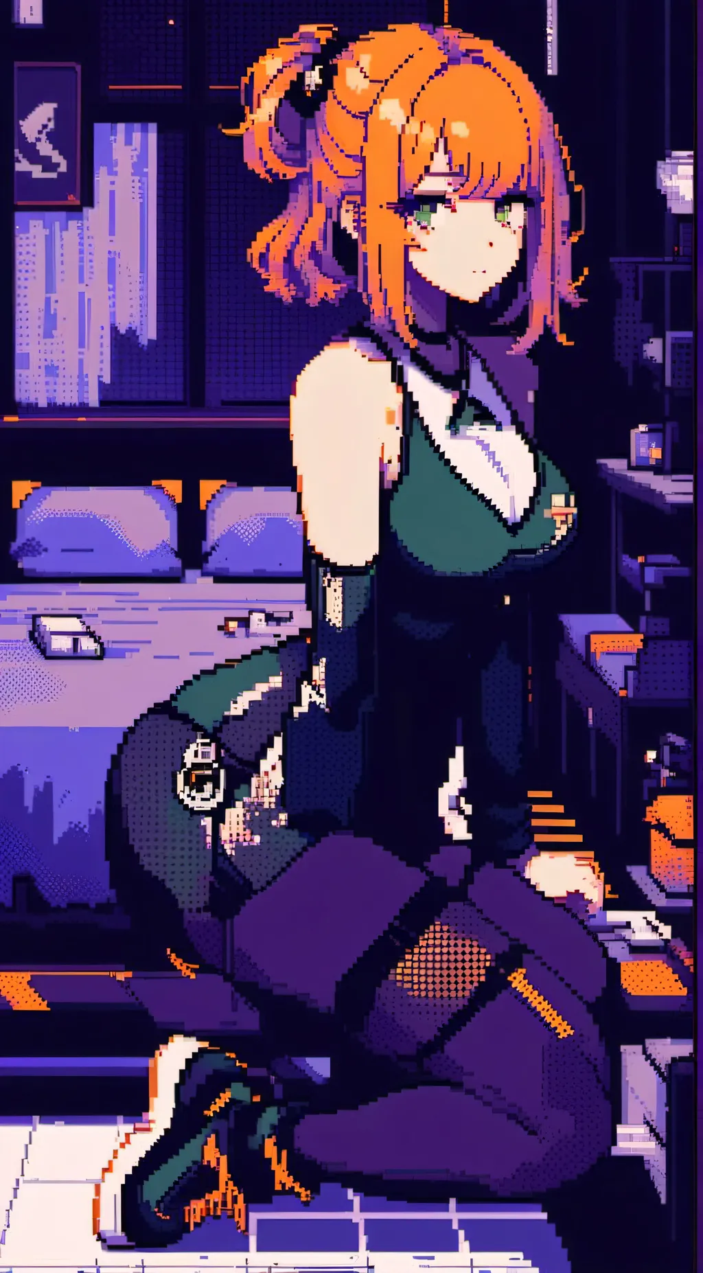 ai character: Smiling critters background