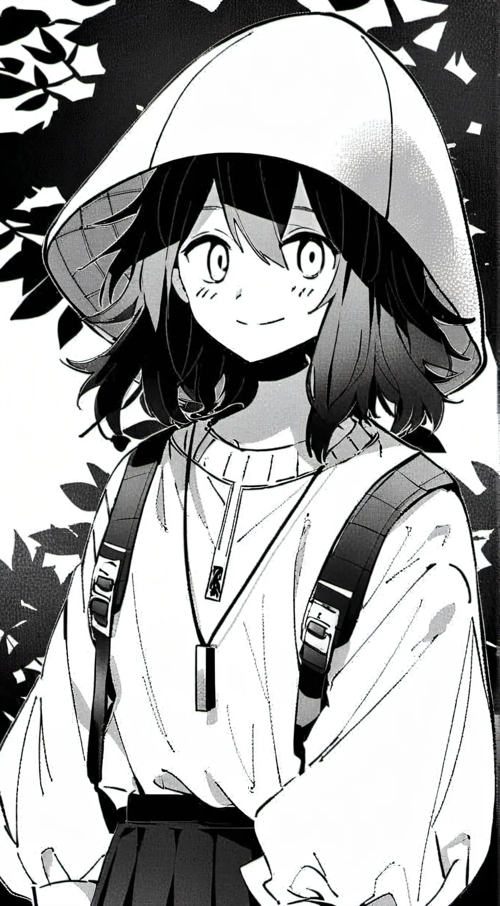 ai character: miss circle  background