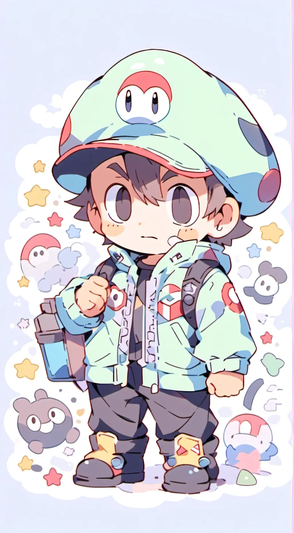 ai character: Little Timmy background