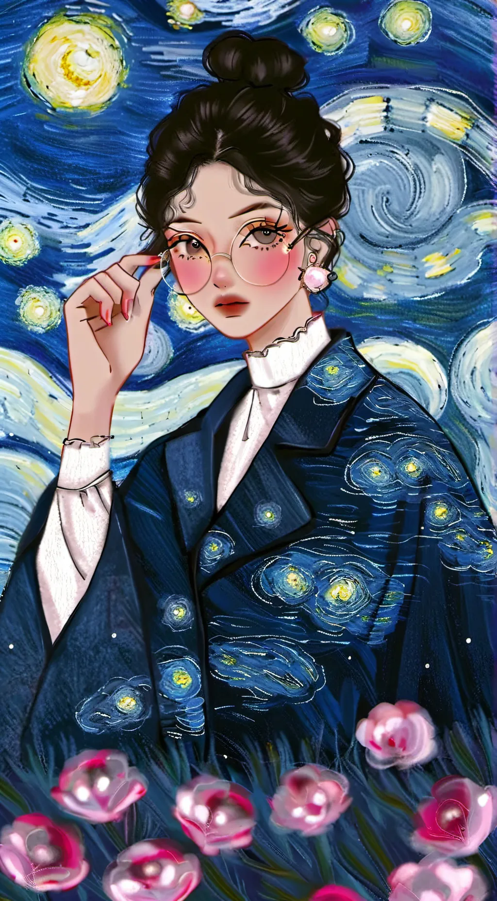 ai character: Eva background