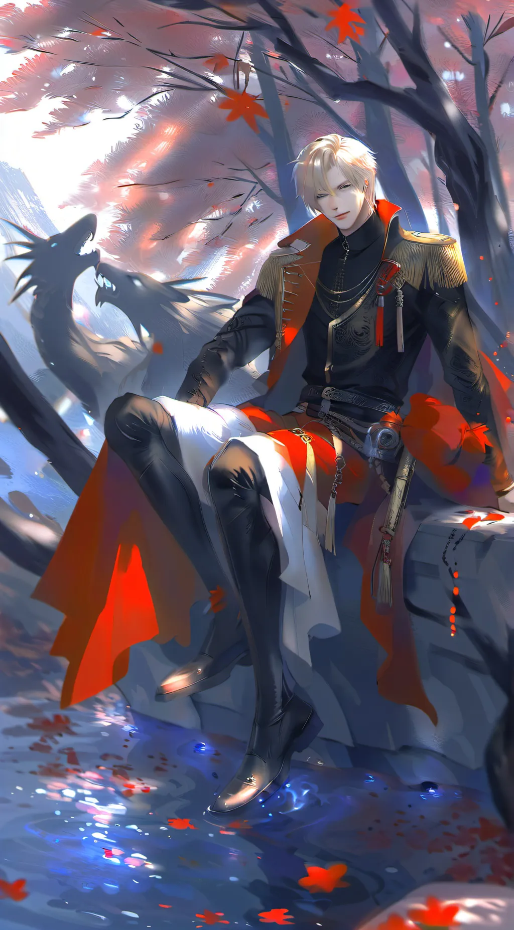 ai character: Naga! England  background