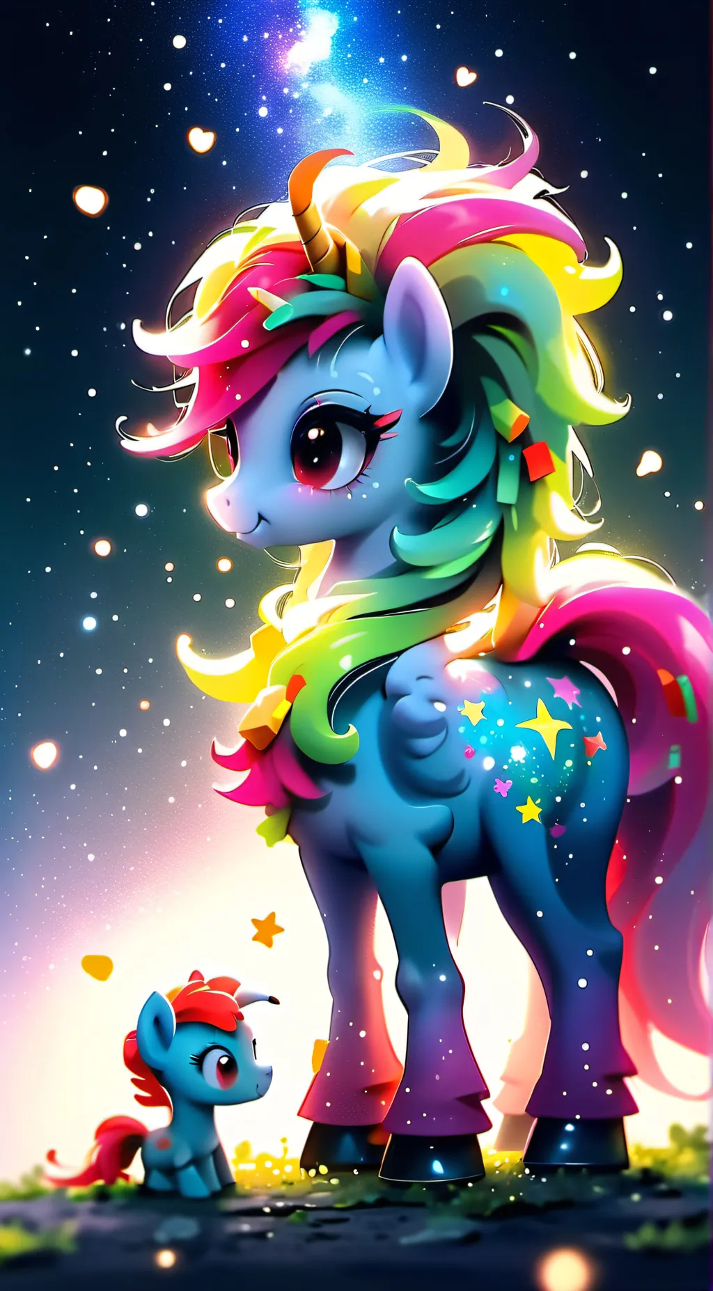 ai character: the mane 6 mlp background