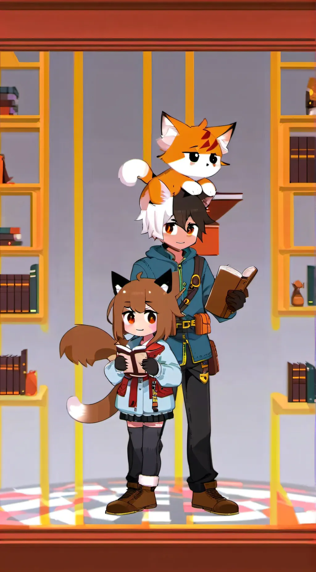 ai character: Damian background