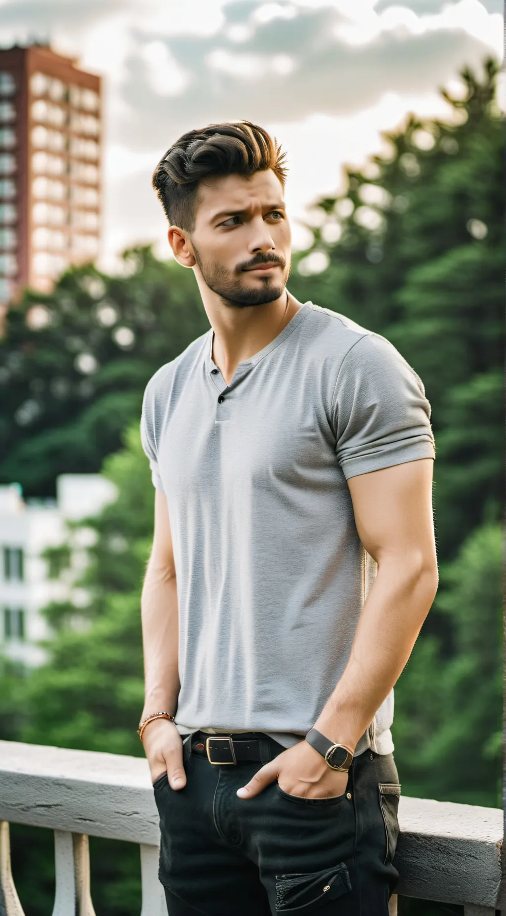 ai character: Noah  background