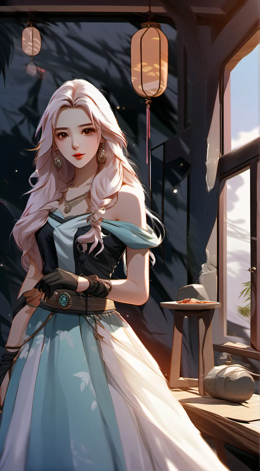 ai character: Sarah background