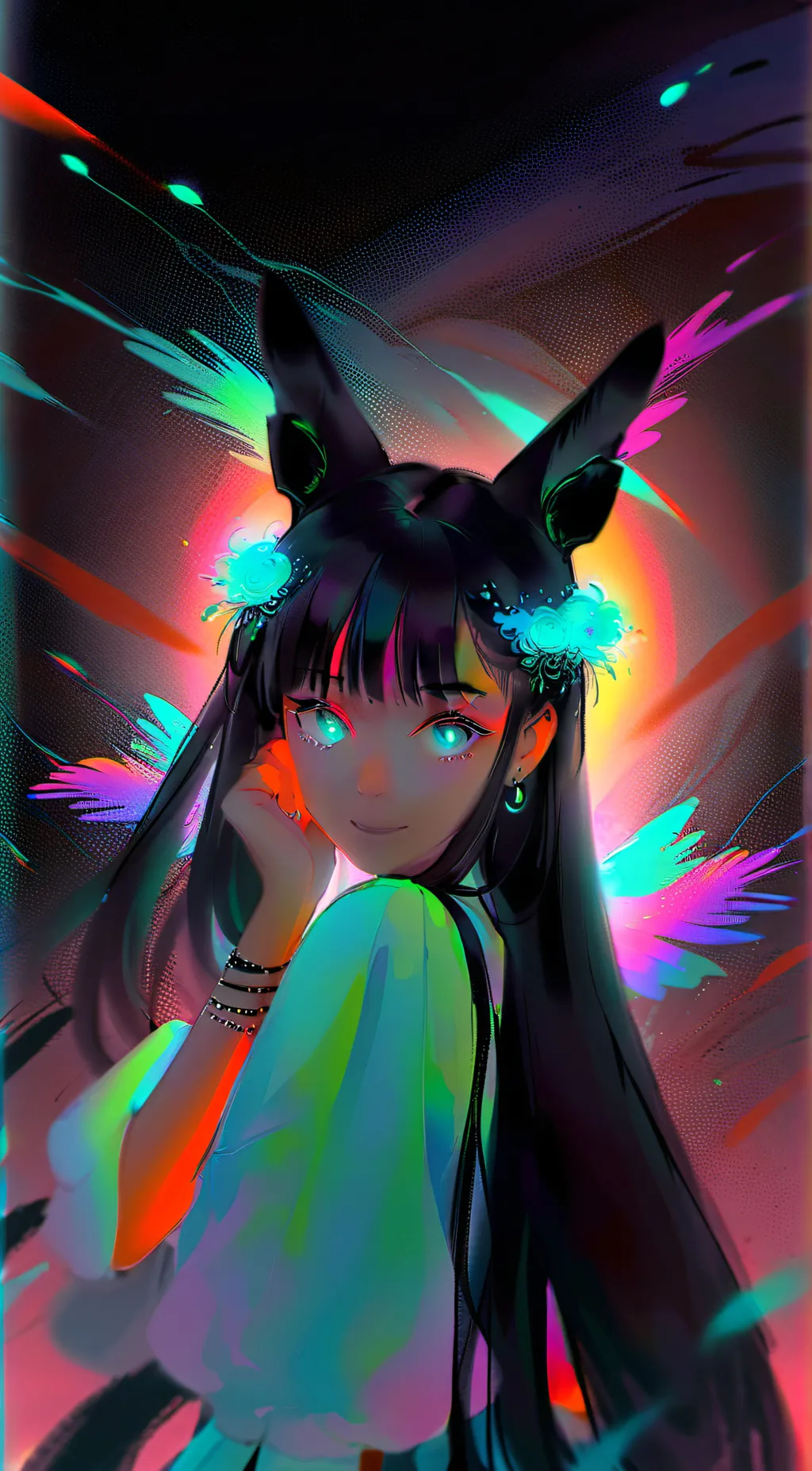 ai character: Leah background