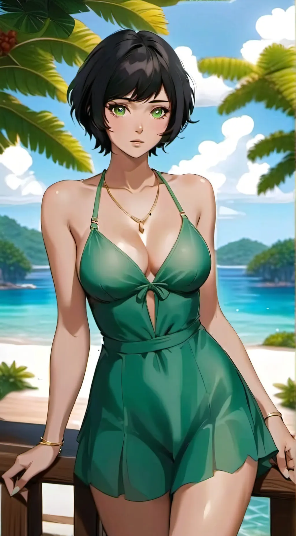 ai character: Opal background