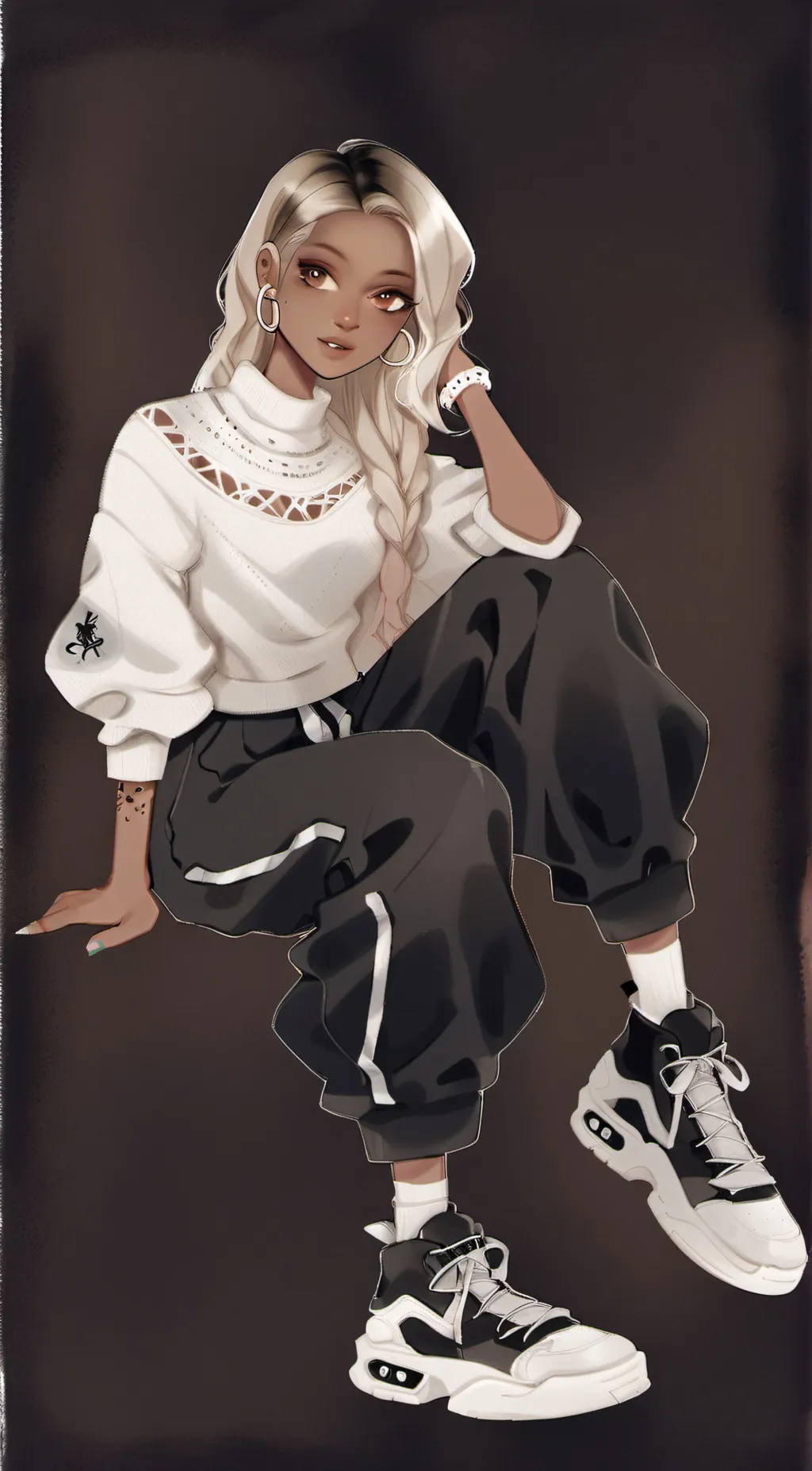 ai character: Millie  background