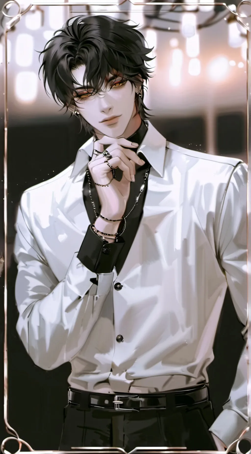 ai character: Evan background