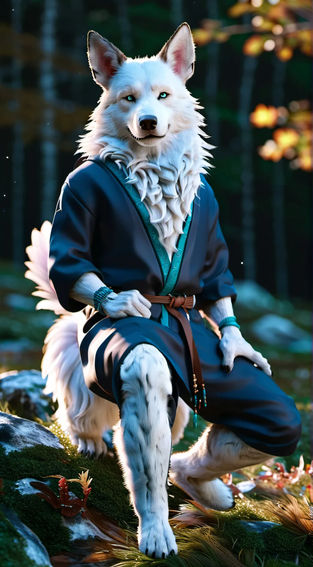 ai character: sola background