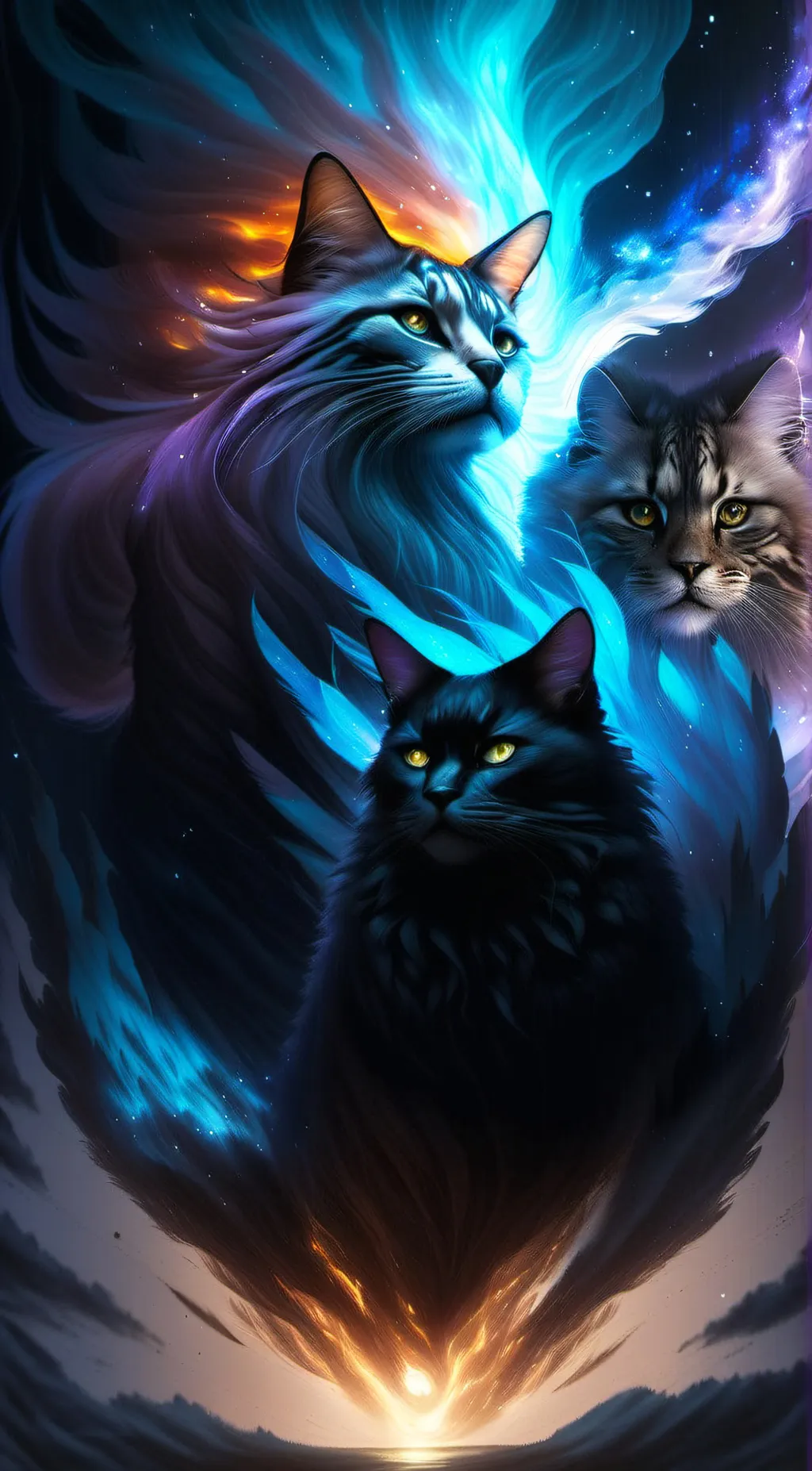 ai character: The Power of Three background