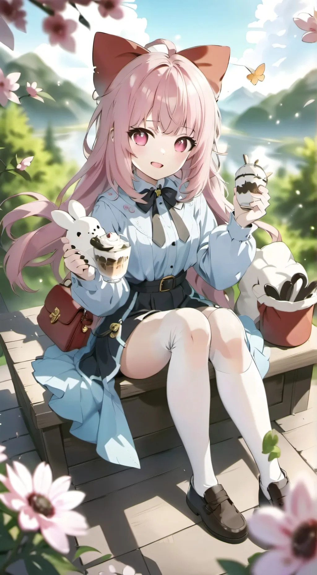 ai character: Amy  background