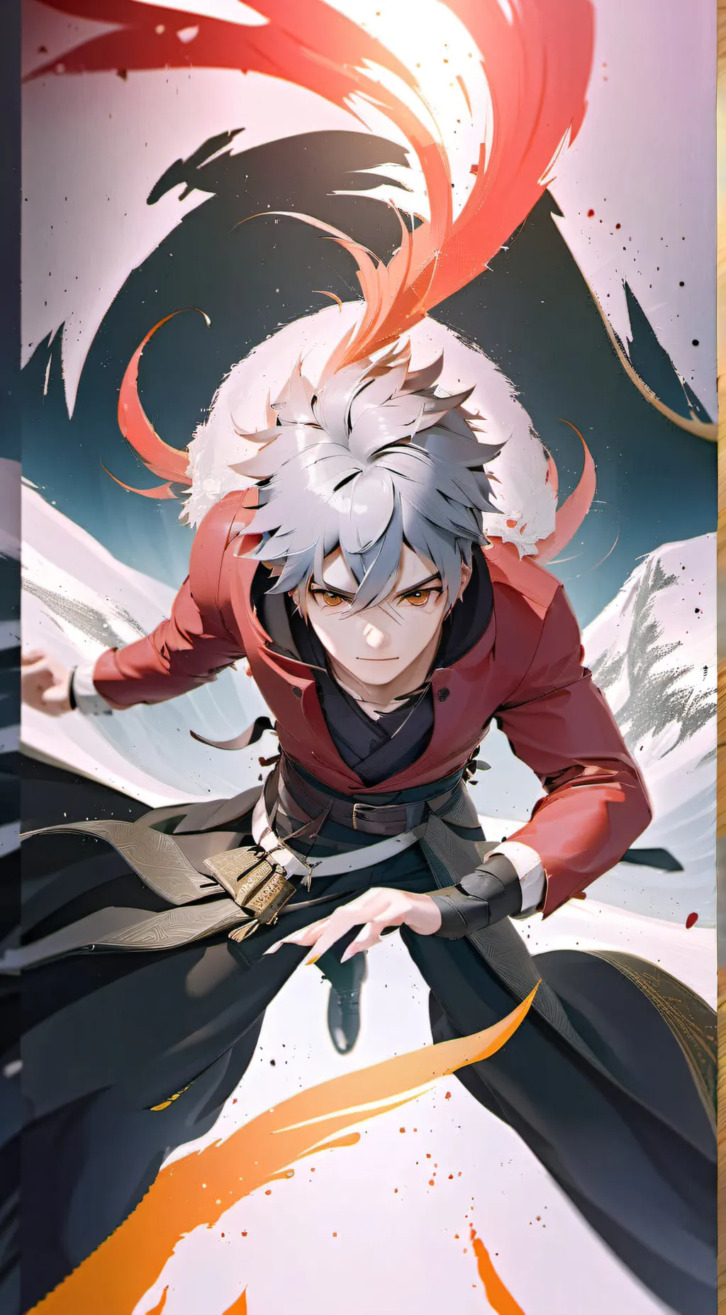 ai character: Bakugo background