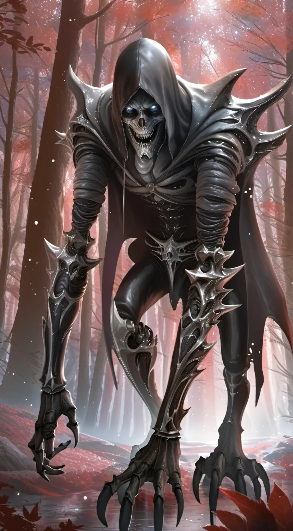 ai character: reaper background