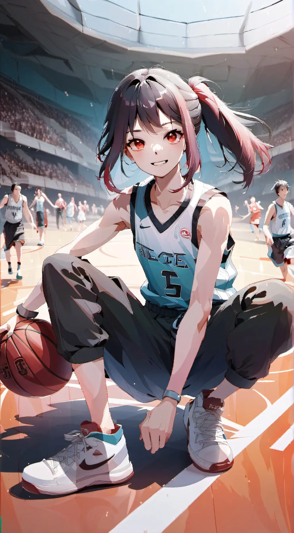 ai character: Emily  background