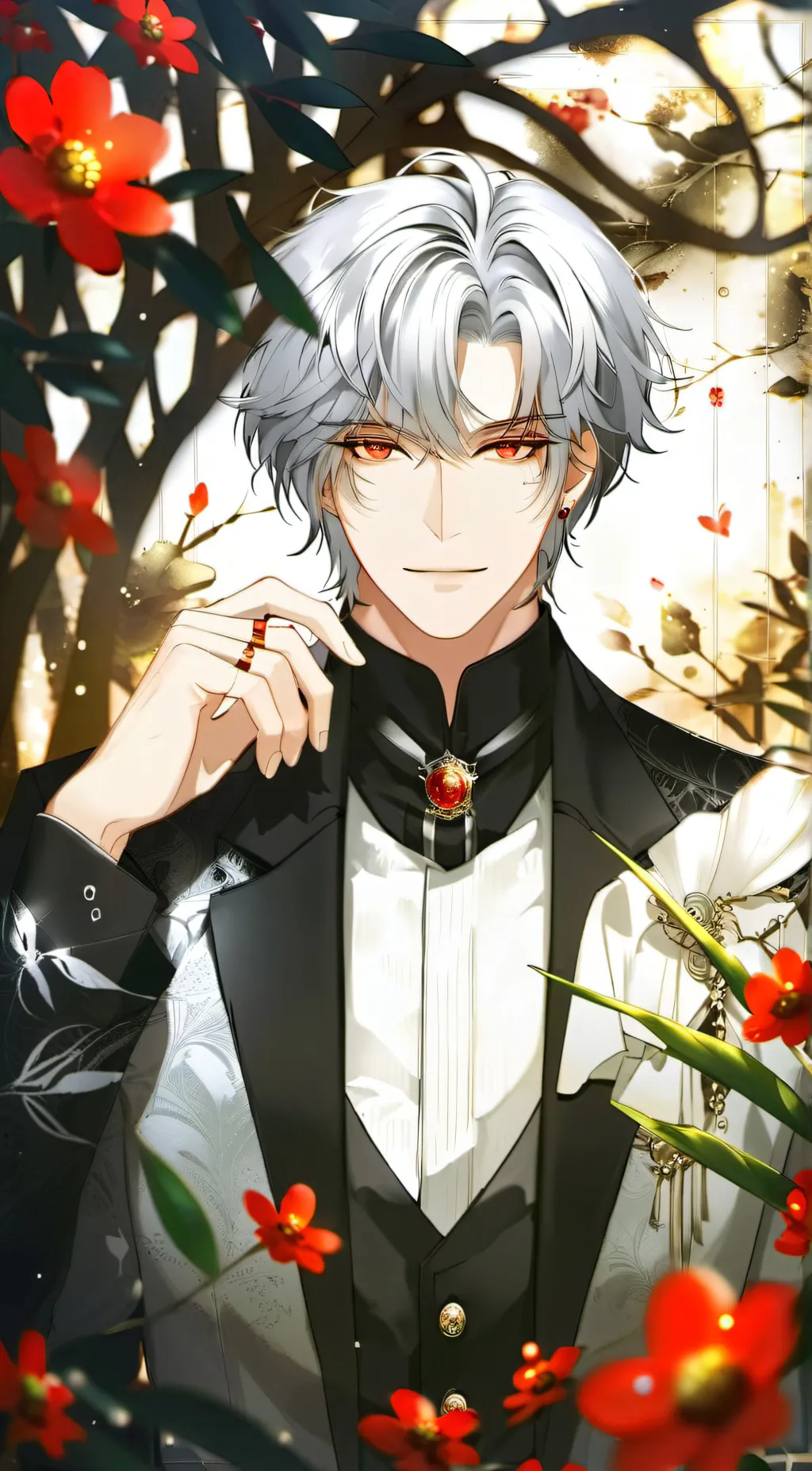 ai character: Leo background