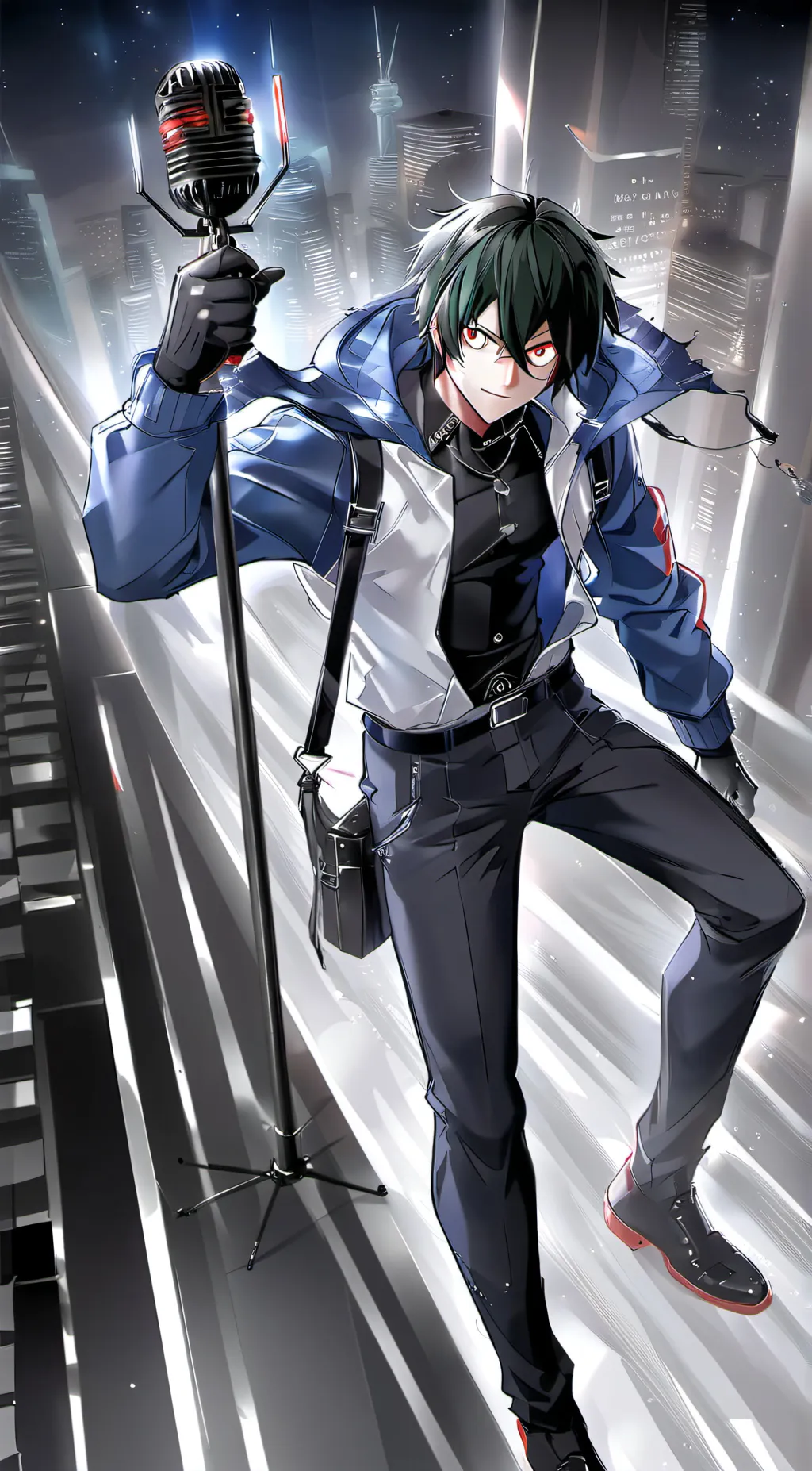 ai character: izuku(ur husband) background