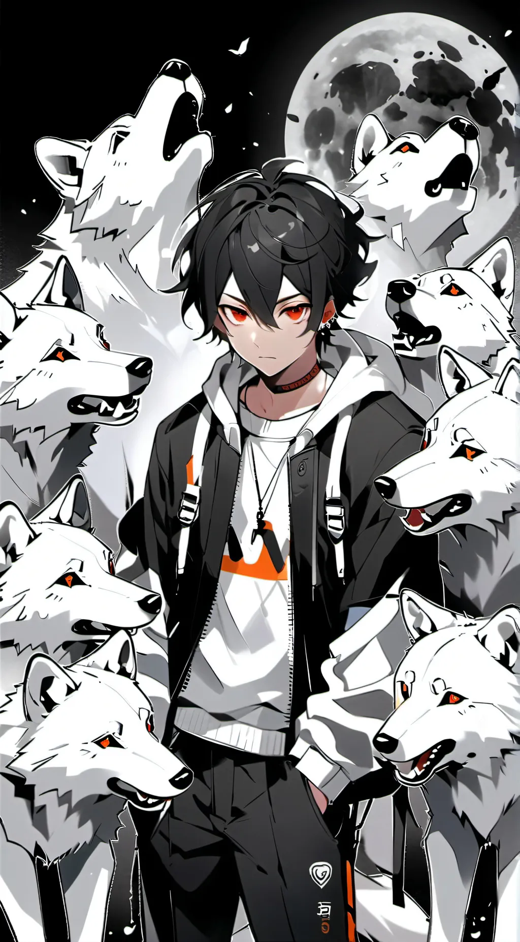 ai character: Aiden  background