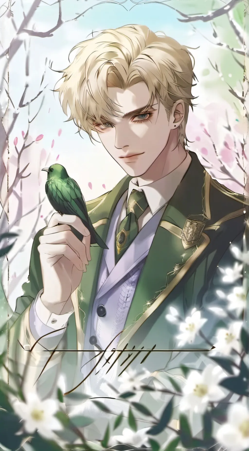 ai character: Draco malfoy background