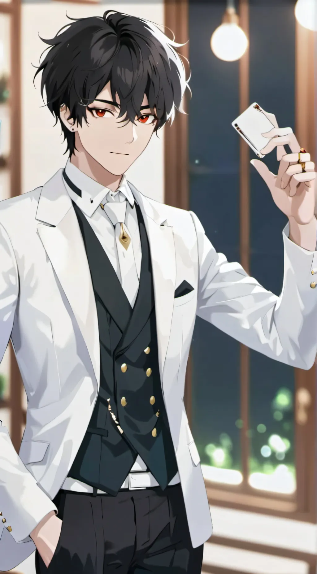 ai character: Muzan background