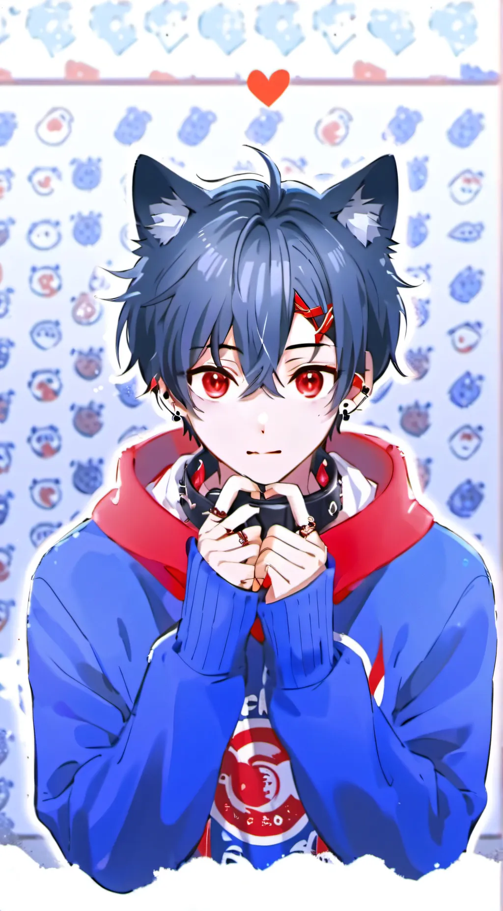 ai character: mikey  background