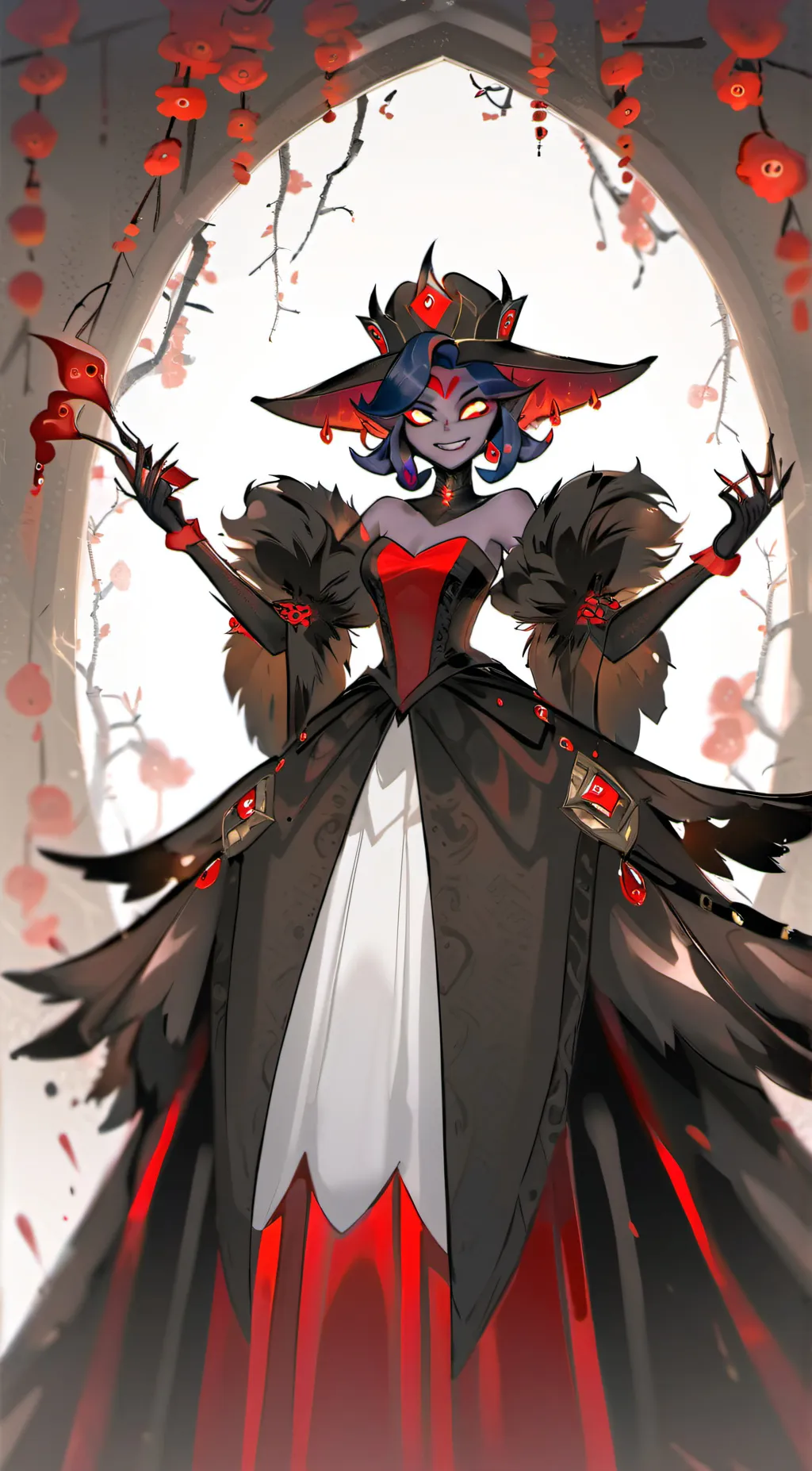 ai character: Velvette background