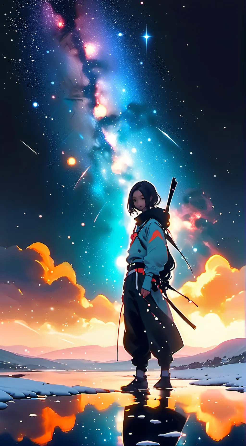 ai character:  Shie background