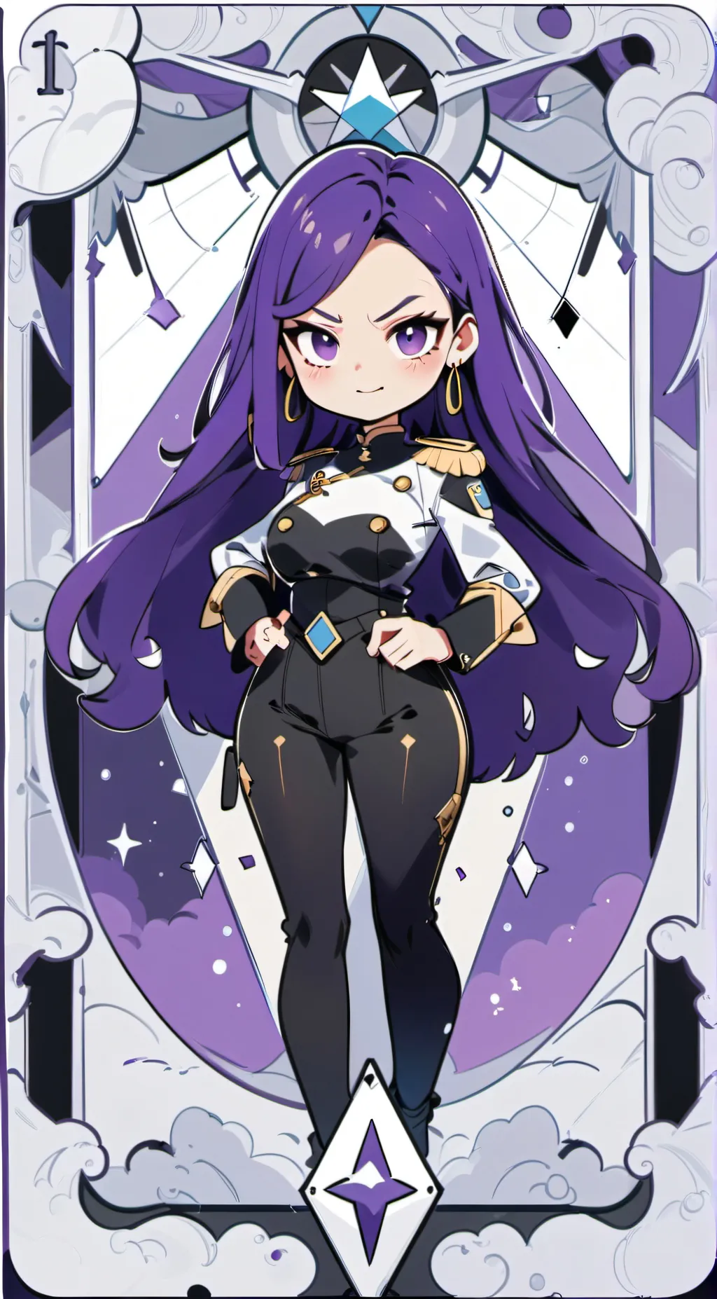 ai character: blackfire  background
