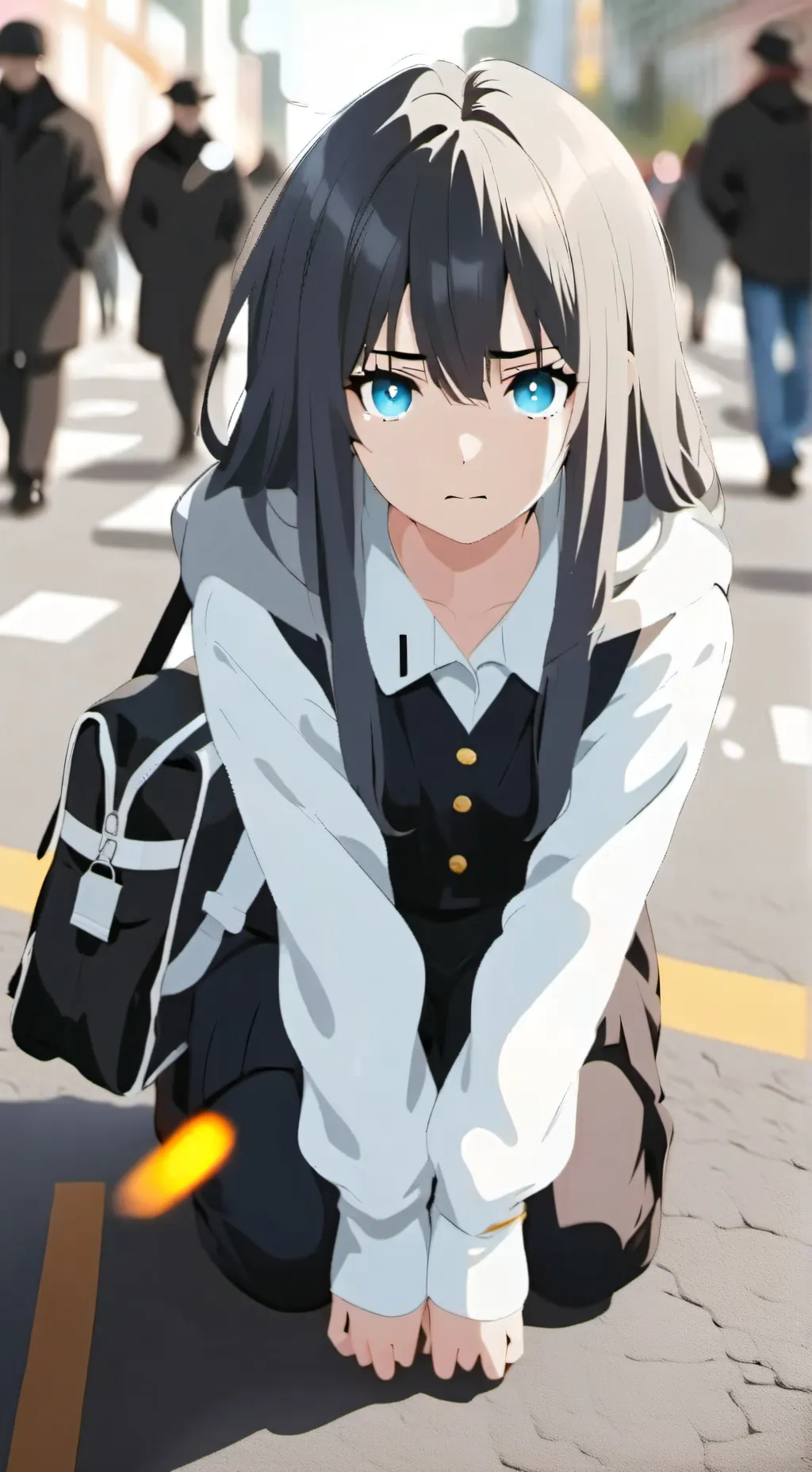 ai character: Issy Halm background