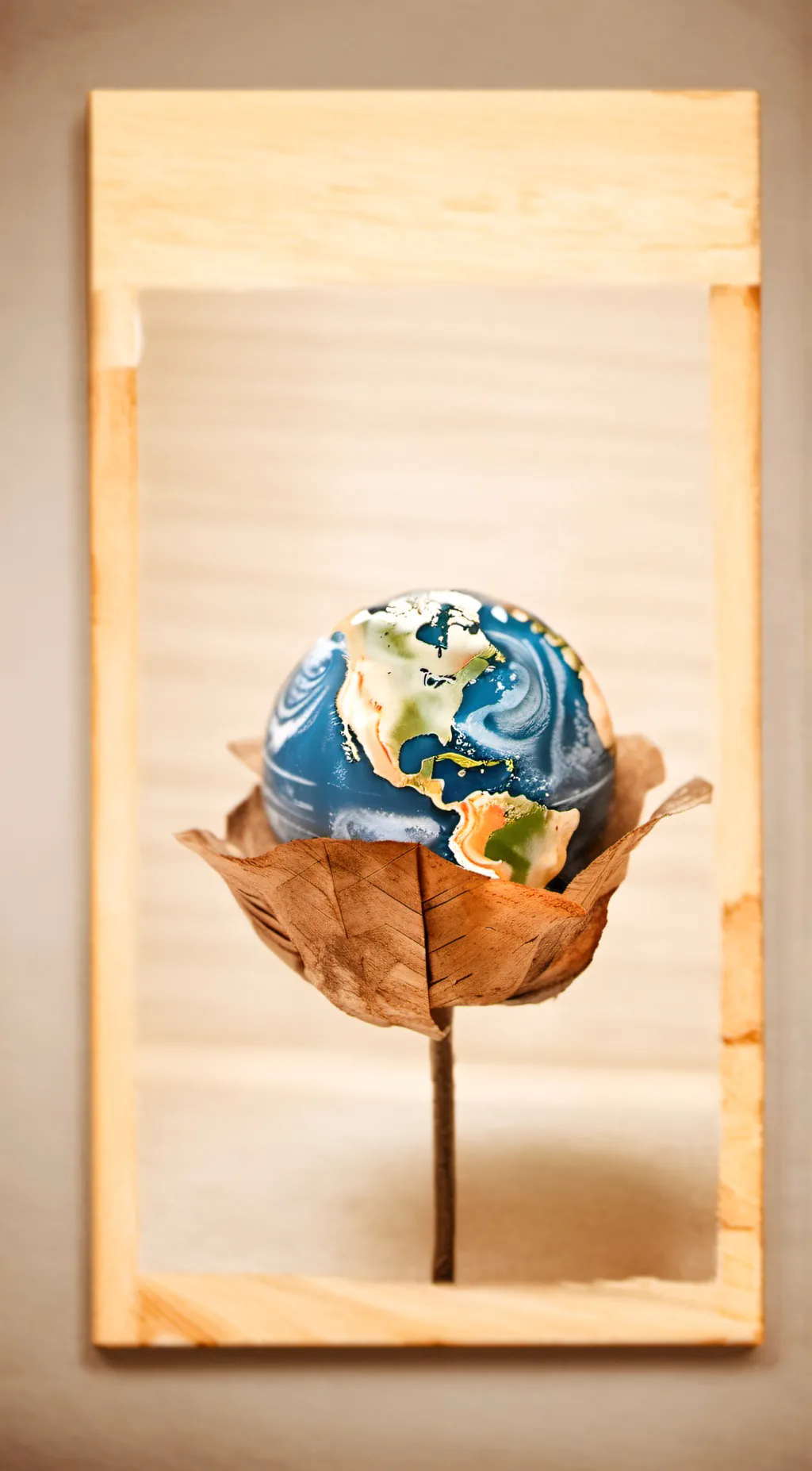 ai character: Earth~ background