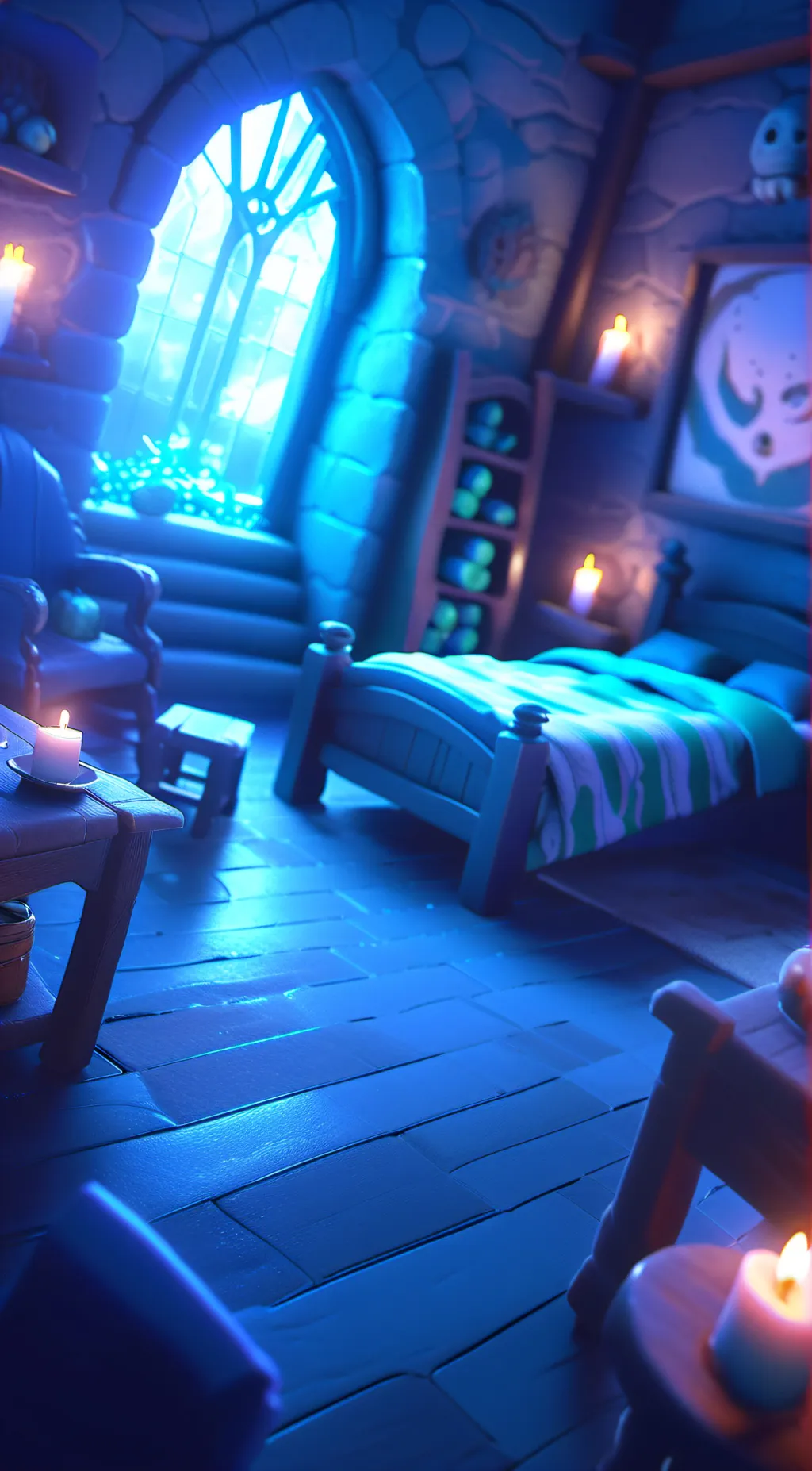 ai character: hogwarts background