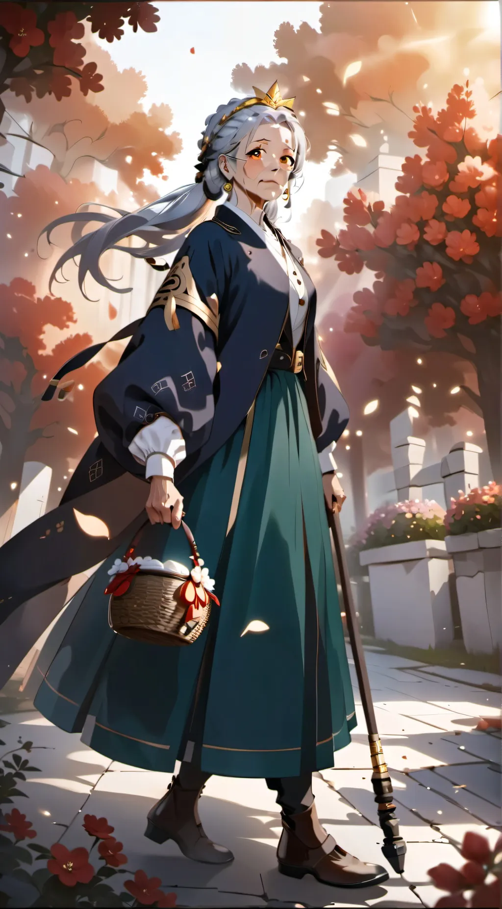 ai character: ♡ Grandma ☆ background